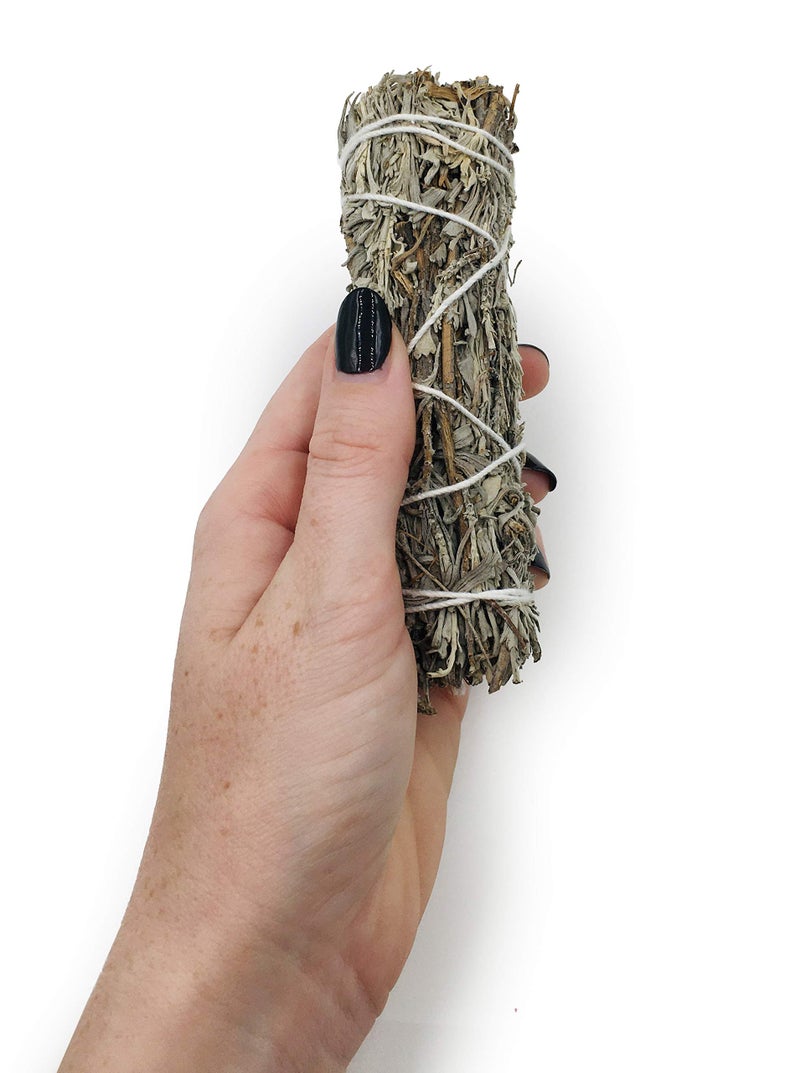 Alternative Imagination Blue Sage Smudge Sticks - Natural Incense Sticks for Cleansing Negative Energy, Meditation Accessories, Spiritual Gifts, Aromatherapy (Pack of 3) - Image 3